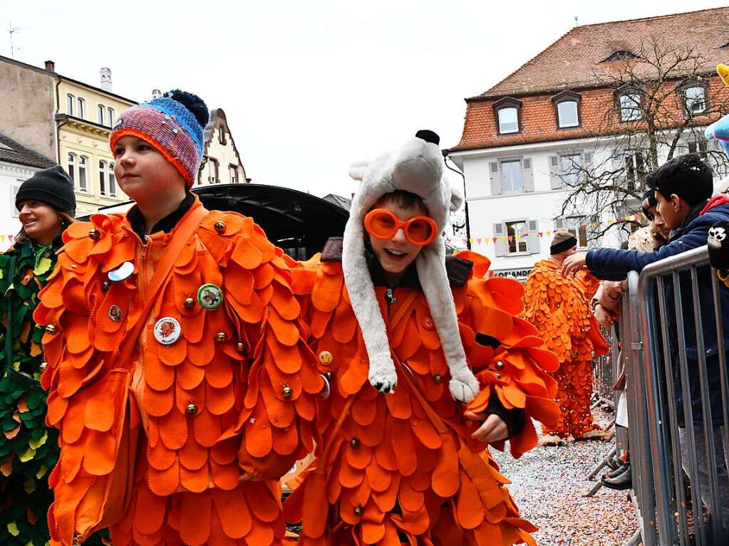 Musik und Konfetti: der Fasnachtsdienstag in Lrrach