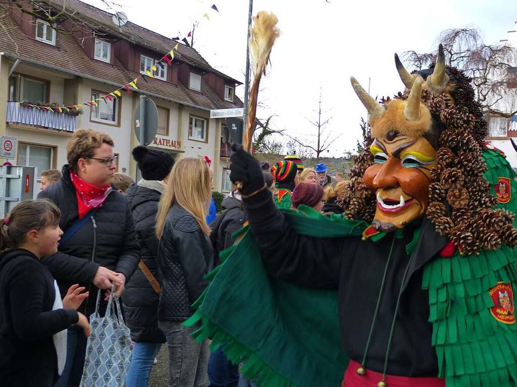 Ohne sie geht in Heimbach gar nichts: Die Waldteufel in Aktion