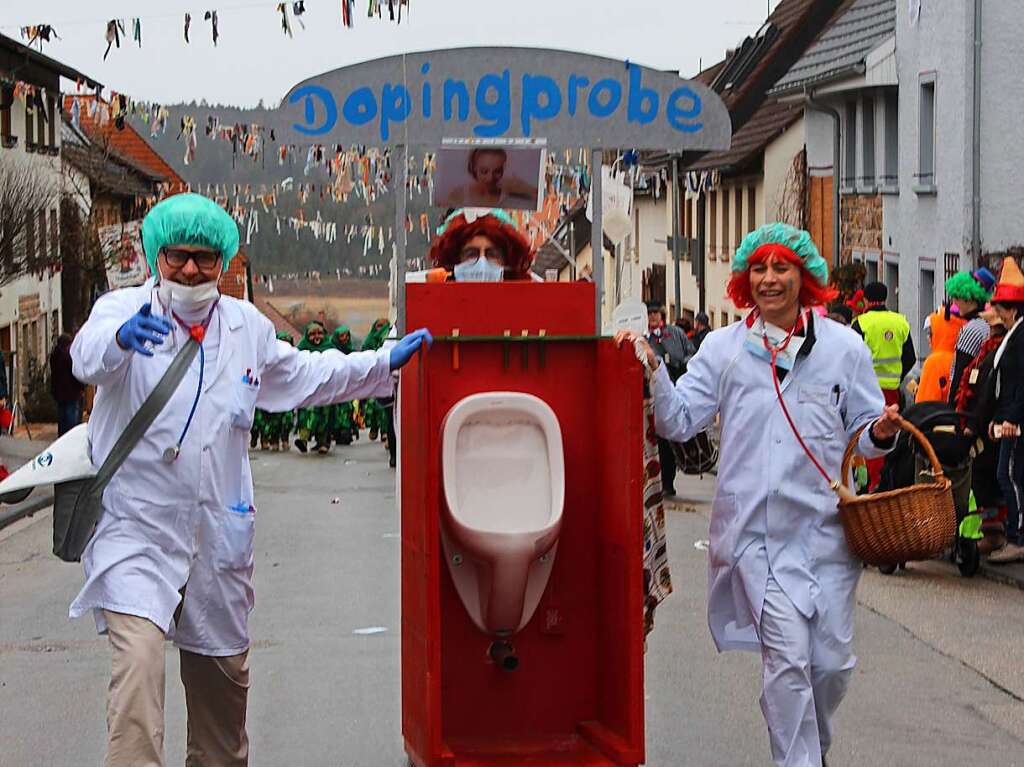 Dopingkontrolle bei der Tour de France