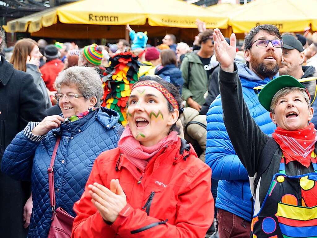 Trotz leichten Regens: Der nrrische Schlusstag in Offenburg war auch diesmal wieder gut besucht. <?ZP?>
