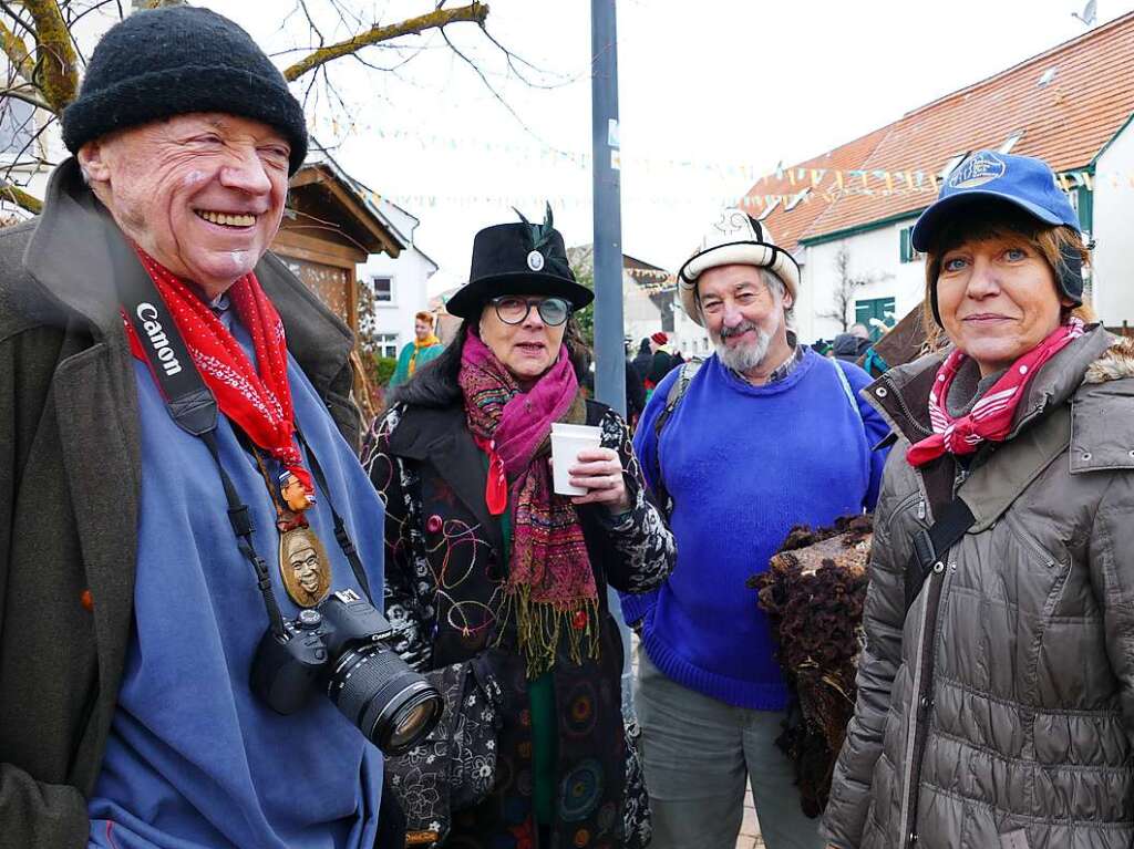 Narrenumzug am Fasnet-Zieschdig in Ewattingen