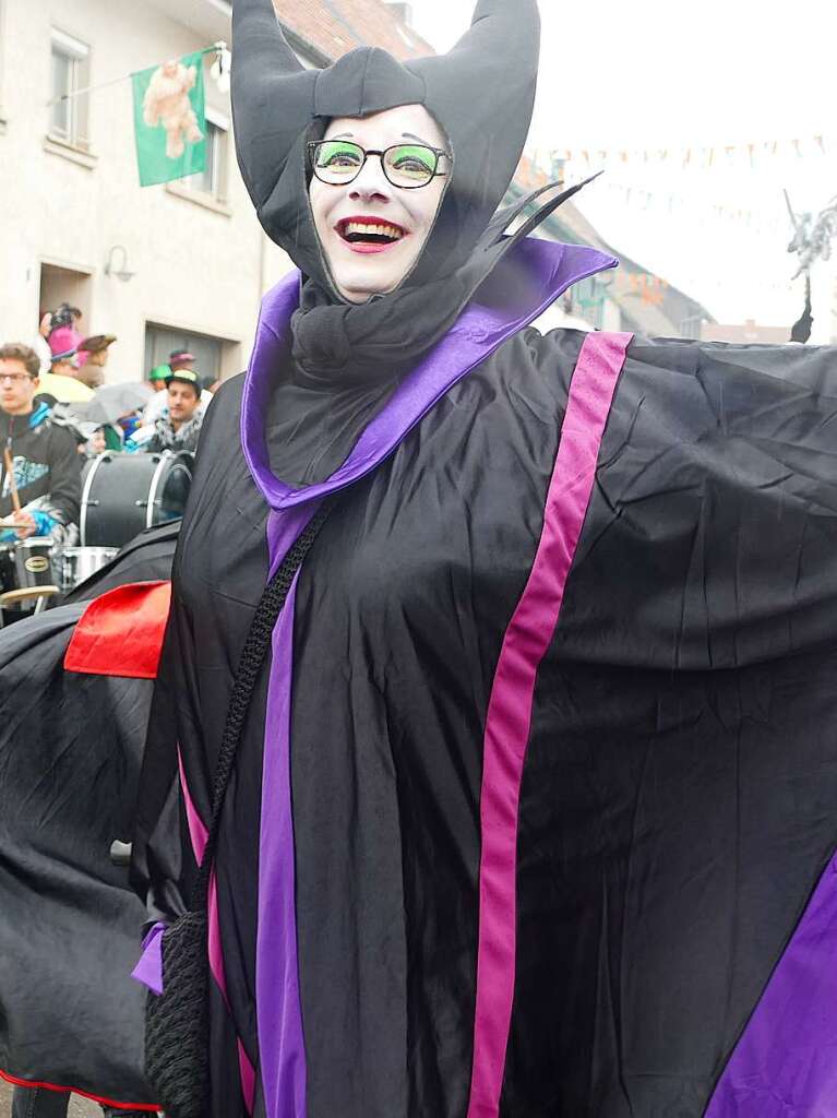 Narrenumzug am Fasnet-Zieschdig in Ewattingen