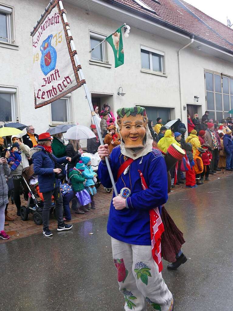 Narrenumzug am Fasnet-Zieschdig in Ewattingen