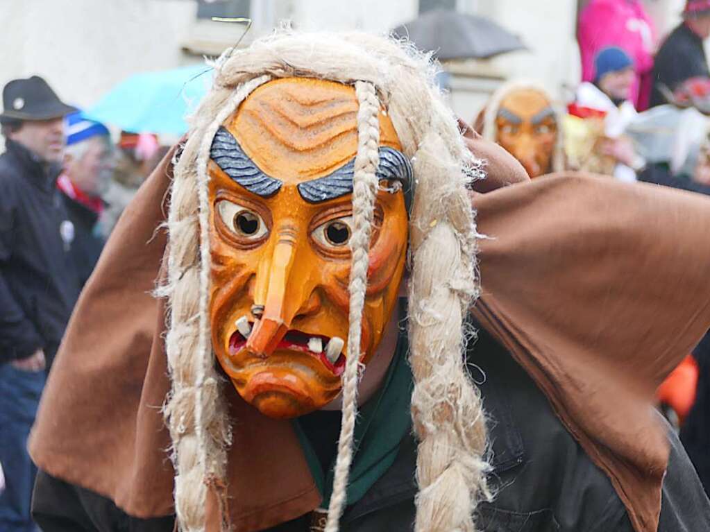 Narrenumzug am Fasnet-Zieschdig in Ewattingen