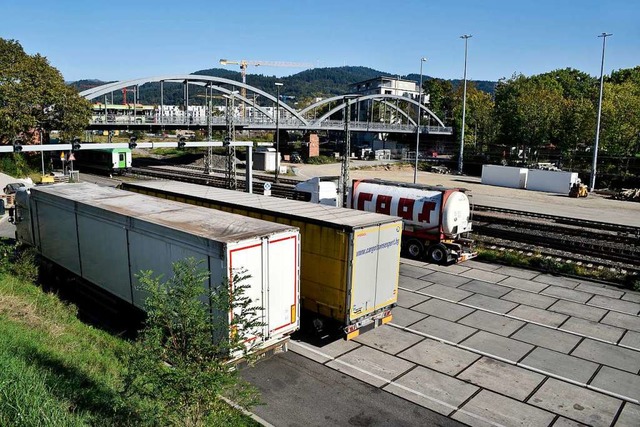 Am Freiburger Gterbahnhof kommen auch...1; wo das Coronavirus aufgetreten ist.  | Foto: Thomas Kunz