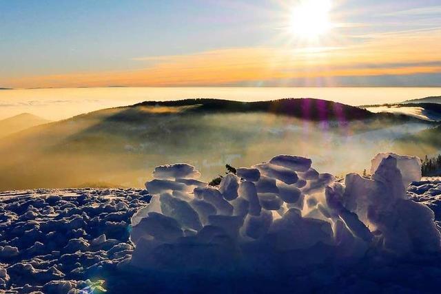 Badischer Berg, von der Sonne verwhnt