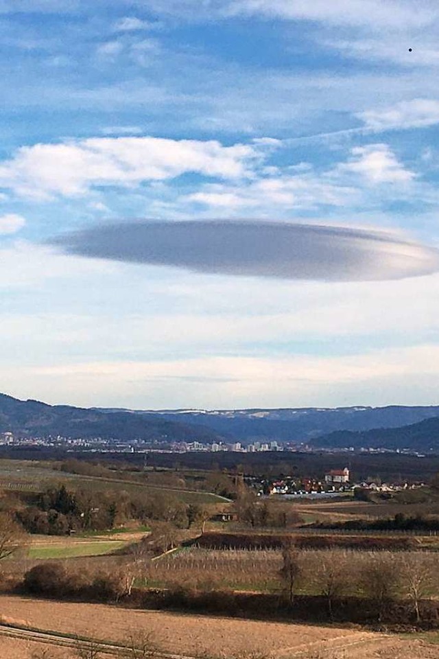 Ufo ber Opfingen?  | Foto: Oliver Beck