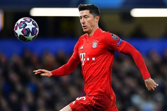 Bayern-Star Lewandowski fllt vier Wochen aus - Bein in Gips