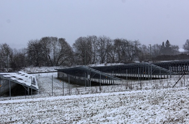 Die jhrliche Ertragsprognose des Sola... ging sie erwartungsgem gegen Null.   | Foto: Christa Maier