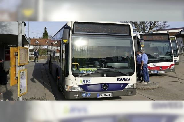 Ersatzhaltestellen fr Buslinien in Brombach