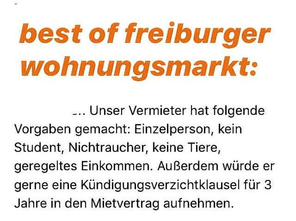 Diese Screenshots hat Zweatlana whren...er Wohnungssuche in Freiburg gesammelt  | Foto: Zweatlana
