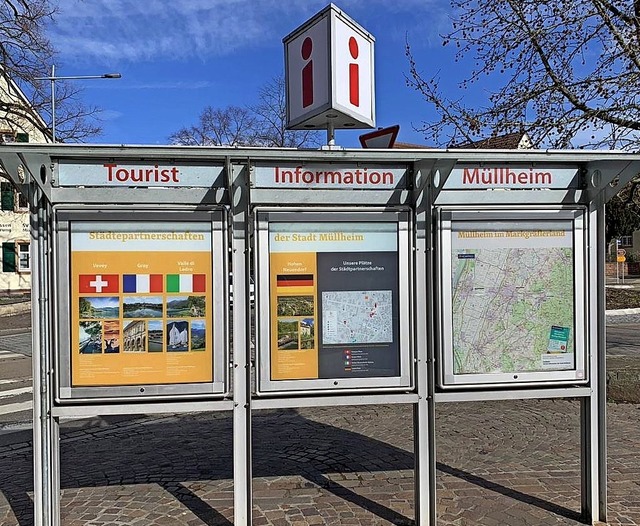 Informativ, bersichtlich und einheitl...ischen Schauksten der Stadt Mllheim   | Foto: Veranstalter