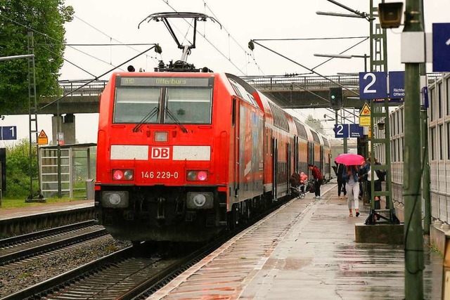 Ausbau der Rheintalbahn erneut in der Diskussion  | Foto: Sandra Decoux-Kone