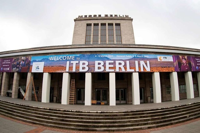 Abgesagt: Die ITB in Berlin.  | Foto: Paul Zinken (dpa)