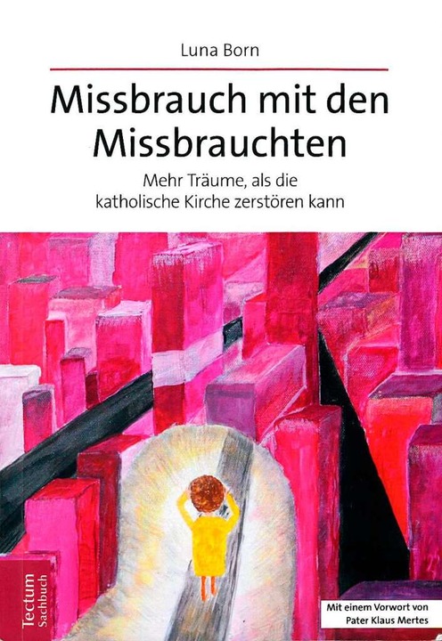 Zeichnung des Opfers, dem stndig neue... gestellt werden, auf Luna Borns Buch.  | Foto: Zeichnungen von Luna Born