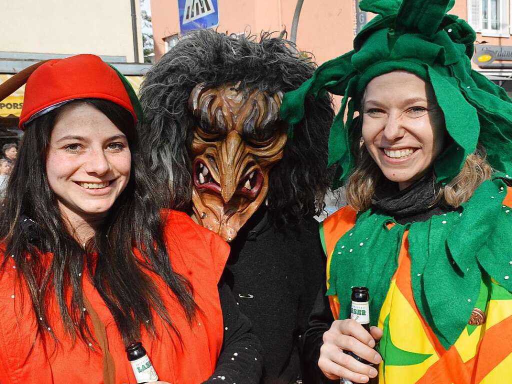 Impressionen vom Buurefasnachtsumzug in Weil am Rhein