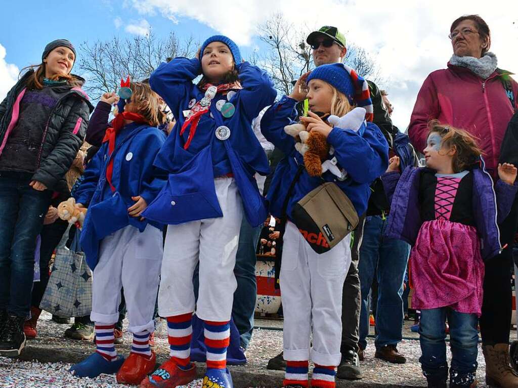 Impressionen vom Buurefasnachtsumzug in Weil am Rhein