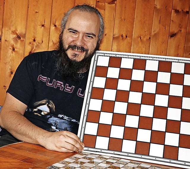 Karsten Knig ist passionierter Schach...eutschen Schlerschachmeisterschaften.  | Foto: Martha Weishaar