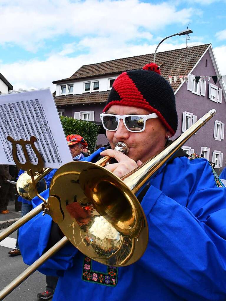 So bunt war der Haugemer Buurefasnachtsumzug.