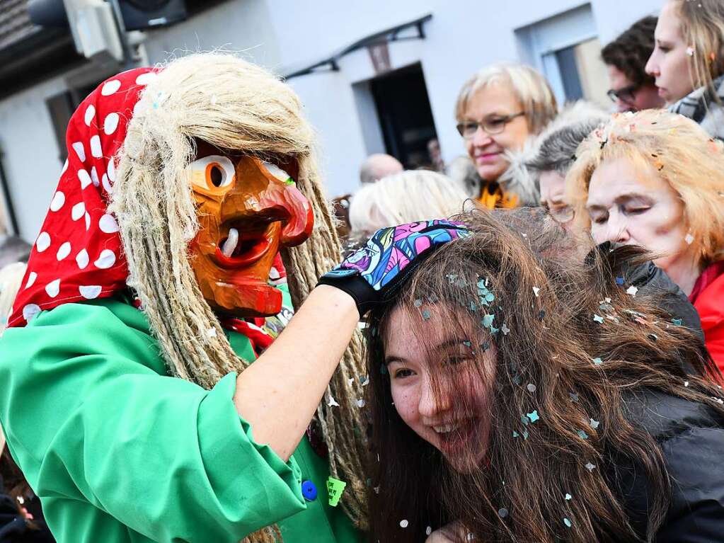 So bunt war der Haugemer Buurefasnachtsumzug.