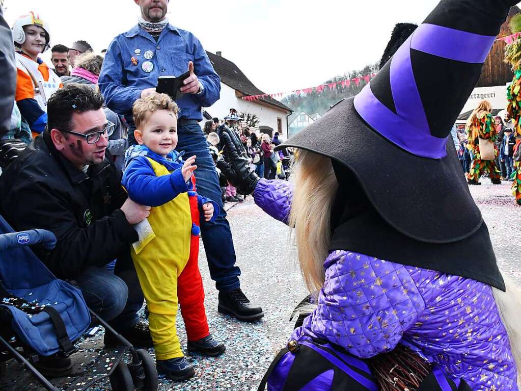 So bunt war der Haugemer Buurefasnachtsumzug.