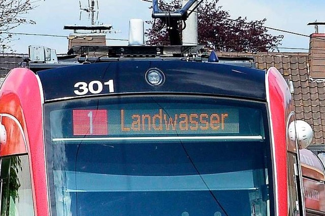 Das letzte Stck der Linie 1 zwischen ...ienenersatzverkehr wurde eingerichtet.  | Foto: Ingo Schneider