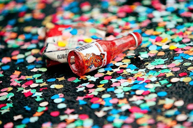 13 Tonnen Mll mussten nach der Weiler...fasnacht entsorgt werden (Symbolfoto).  | Foto: David-Wolfgang Ebener