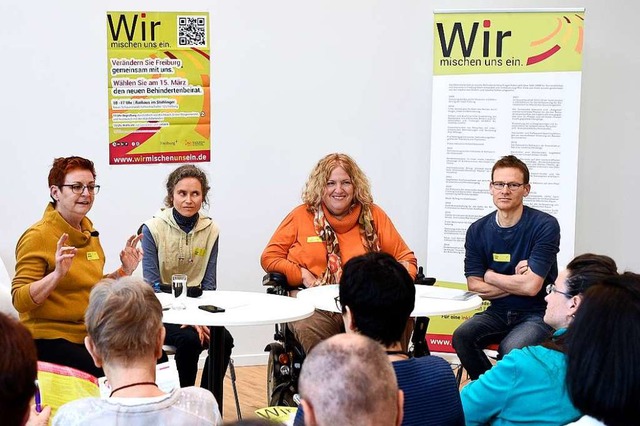 Alle  29 Kandidat*innen zur Wahl des B...bl, Esther Grunemann und Andreas Wolf.  | Foto: Thomas Kunz