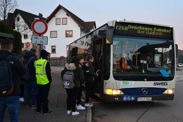 Zum Mrzanfang hat im Elztal der Schienenersatzverkehr begonnen