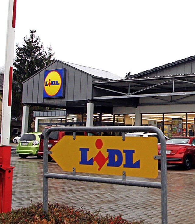 Der Lidl-Markt in der Offenburger Strae in Lahr  | Foto: Heidi Fel