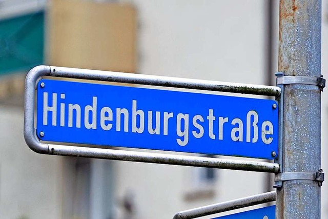 Die Freiburger Hindenburgstrae heit bald Otto-Wels-Strae.  | Foto: Michael Bamberger