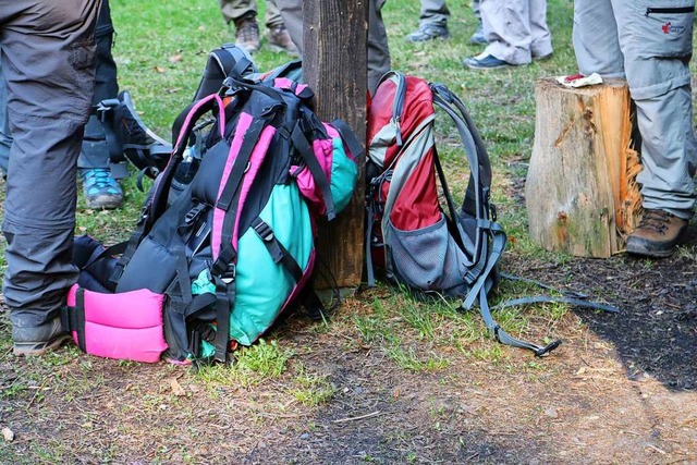 Die Wanderinnen und Wanderer machen si...ieder von Reichenbach aus auf den Weg.  | Foto: Emma Nentwig