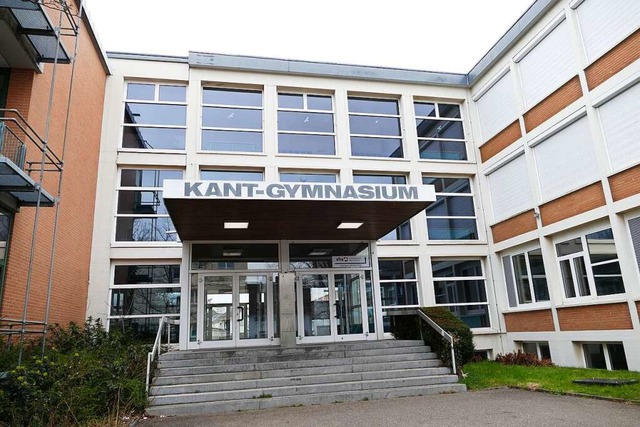 Das Kant-Gymnasium in Weil am Rhein  | Foto: Victoria Langelott