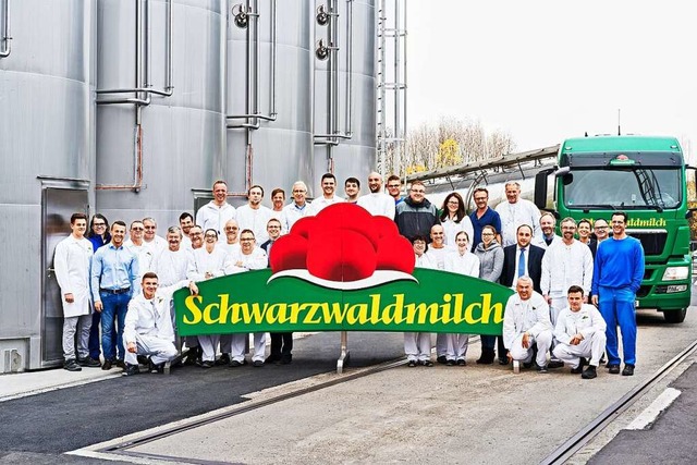 Ein starkes Team: Die Schwarzwaldmilch  freut sich ber Verstrkung  | Foto: Axel Killian