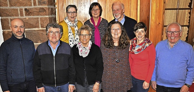 Neuwahlen beim Kirchenchor Birkendorf ... Weber, Maria Moser und Erhard Brotz.   | Foto: Ursula Ortlieb