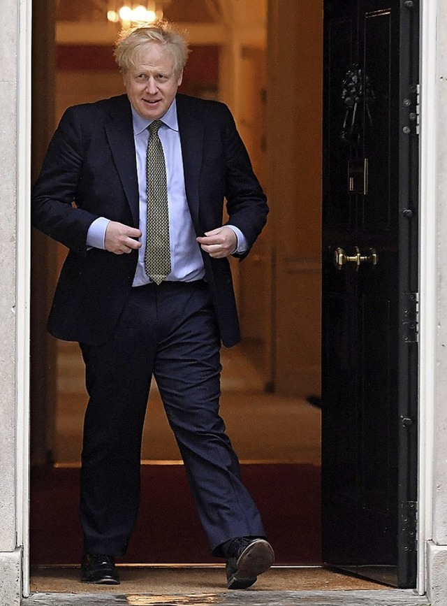 Boris Johnson in London  | Foto: Peter Summers (dpa)