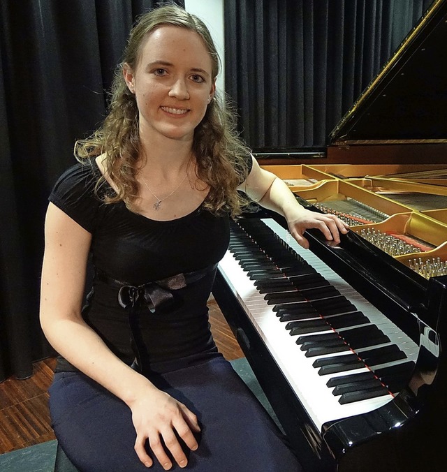 Von New York nach Laufenburg: die Pianistin Gabriela Fahnenstiel  | Foto: Roswitha Frey