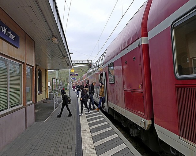 Der Bahntakt verschlechtert sich.  | Foto: Victoria Langelott