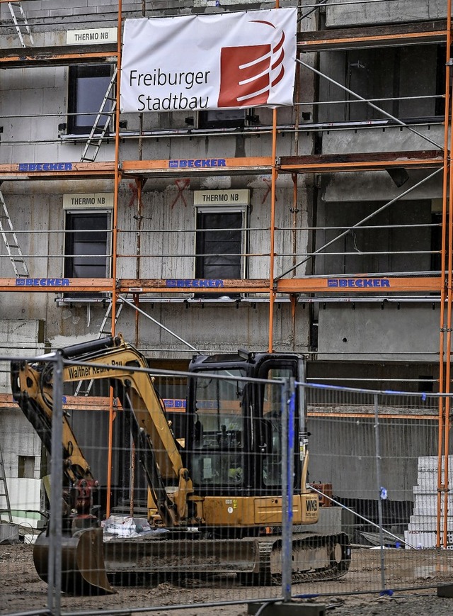 Die Freiburger Stadtbau soll knftig noch mehr Wohnungen bauen.  | Foto: Patrick Seeger (dpa)