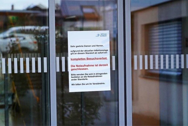 Komplettes Besuchsverbot im Kehler Ortenau Klinikum  | Foto: Benedikt Spether