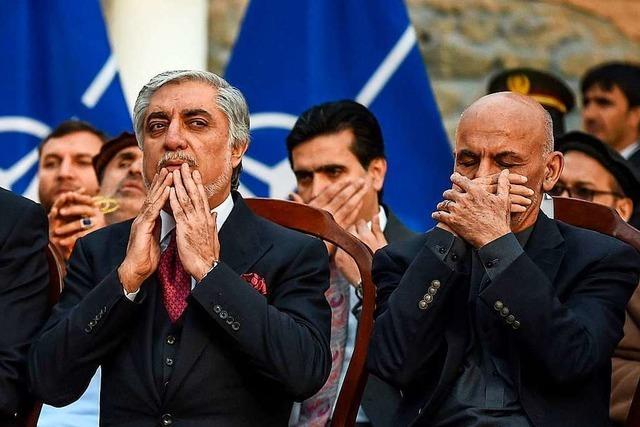 In Afghanistan wollen sich Ghani und Abdullah als Prsident vereidigen lassen