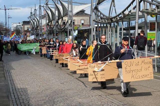 Demonstranten fordern 