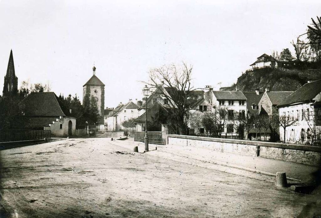 Fast fremdartig wirkt heute der Blick,...en wurde er von Gottlieb Theodor Hase.  | Foto: Gottlieb Theodor Hase (Augustinermuseum)