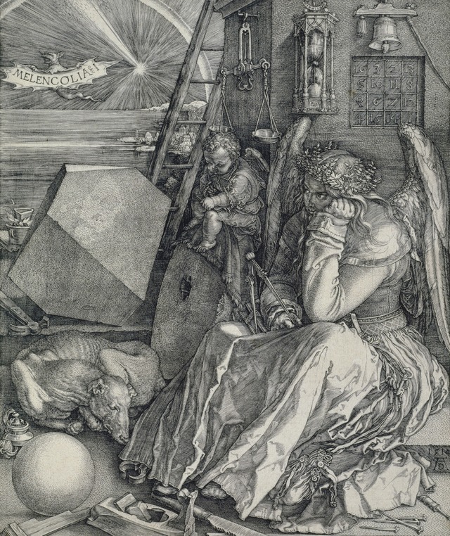 Albrecht Drers berhmte Allegorie der &#8222;Melencolia&#8220; von 1514  | Foto: BZ