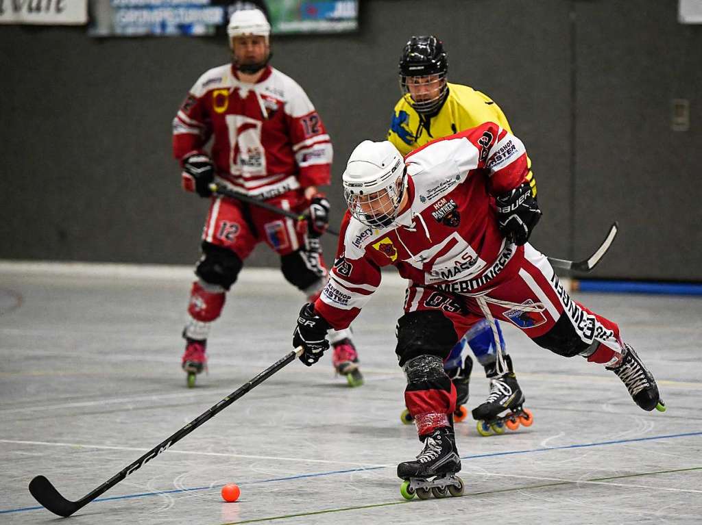 Impressionen rund um das Derby in der Freiburger Jahnhalle zwischen den Breisgau Beasts und dem HC Merdingen.