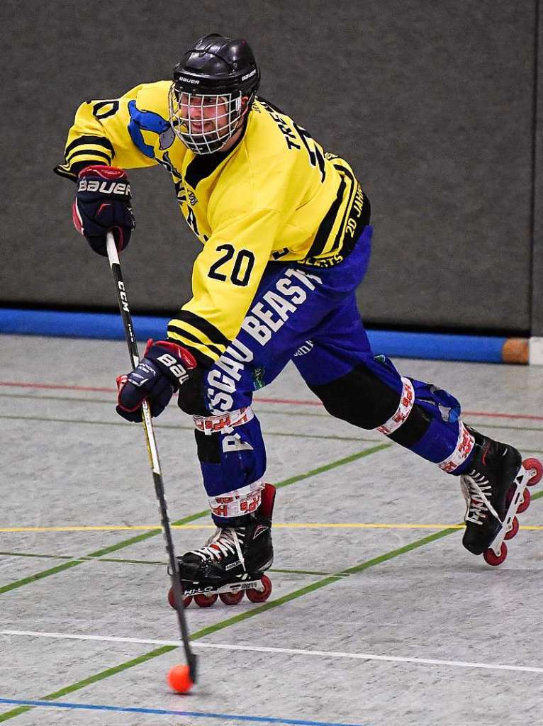 Impressionen rund um das Derby in der Freiburger Jahnhalle zwischen den Breisgau Beasts und dem HC Merdingen.