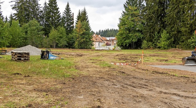 Im Herbst 2018 wurde mit dem Bau des n... Flchennutzungsplan mit aufgenommen.   | Foto: Wilfried Dieckmann