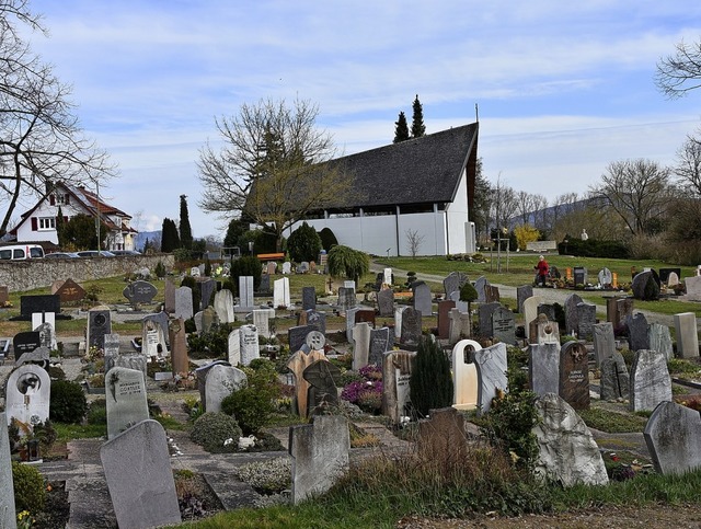 Der Friedhof Herten-Degerfelden wird umgestaltet.   | Foto: Heinz und Monika Vollmar