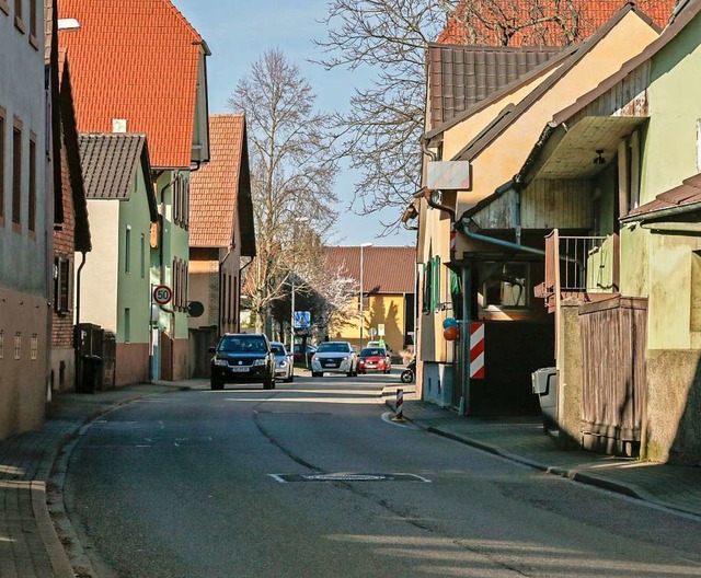 Die Strae soll entlastet werden.  | Foto: Sandra Decoux-Kone