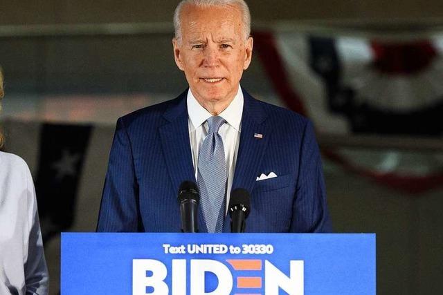 Joe Bidens Siegesserie hlt an - berraschender Erfolg in Michigan